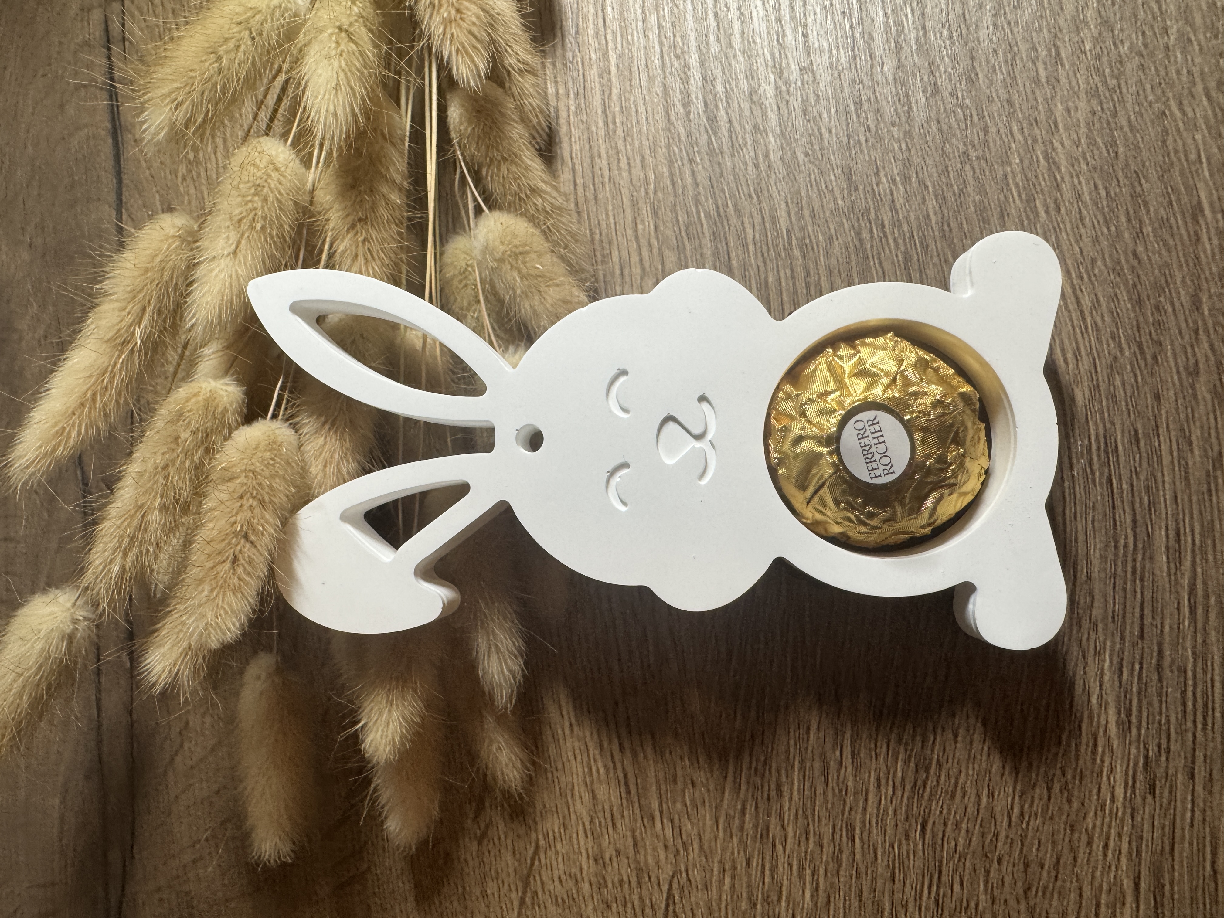 🐰✨ Osterhase Deko mit Platz für Süßigkeit – Perfektes Geschenk