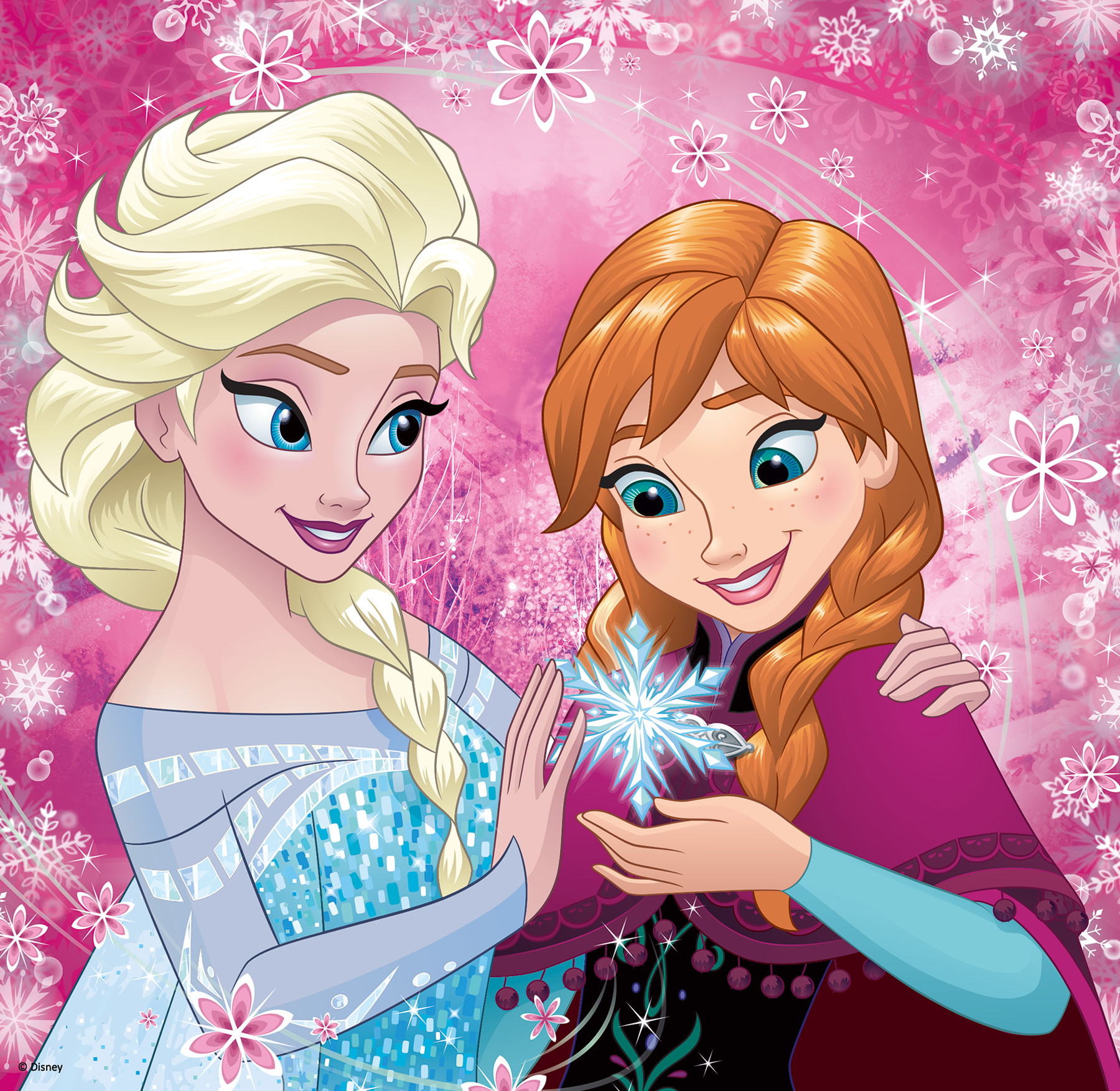 Frozen Puzzle 3 in 1